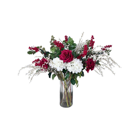 Christmas Faux Bouquets - The Irish Country Home