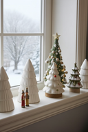 Traditional Christmas Faux Flowers