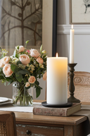 White LED Candle 25cm