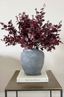 Faux Burgundy Eucalyptus