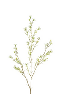 Faux White Waxflower Spray