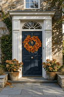 Autumn Maple Jute Wreath 71cm - The Irish Country Home