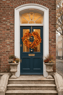 Autumn Maple Jute Wreath 71cm - The Irish Country Home