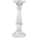 Glass Candlestick Clear