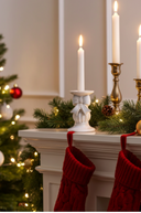 Bow Pillar Candle Holder, 12m