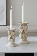 Bow Candle Holder 15cm