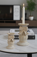 Bow Candle Holder 15cm