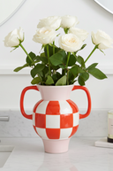 Ceramic Loving Cup Vase Large