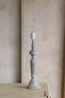Constance Lamp Base Vintage White