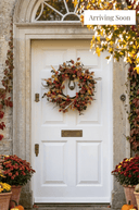 Autumn Daisy & Berry Wreath 60cm - The Irish Country Home