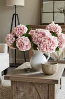 Faux Pale Pink Hydrangea
