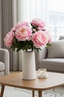 Faux Light Pink Peony Stem