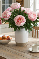 Faux Light Pink Peony Stem