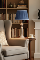 Cotton Lampshade Cornflower 35cm