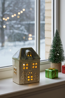 LED House Deco, 12cm