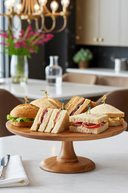 Mango Wood Cake Plate 30cm