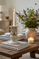 Bow Pillar Candle Holder, 12m