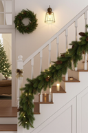 Mixed Fir Garland with Cones 180 cm