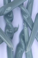 MÆGEN Twist Taper Candles - 3 Pack - Cornflower blue