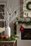 White Decorative Branch Pair