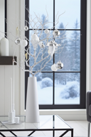 White Decorative Branch Pair