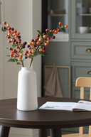 Faux Red-Orange Berry Stem