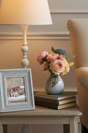 Wooden Photo Frame With Beading Soft Grey 7×5″