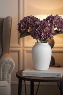 Faux Dried Plum Hydrangea Stem