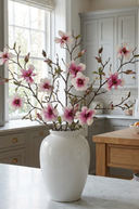 Faux Magnolia Spray Pink