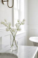 Faux Small White Sweet Pea - The Irish Country Home
