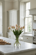 Faux Fresh Touch Tulip Bunch Pink - The Irish Country Home