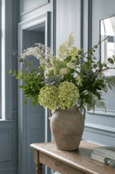 Faux Foraged Greens Arrangement - The Irish Country Home