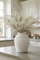 Faux White Willow Spray - The Irish Country Home