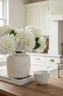Faux White Hydrangea 32cm