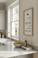 Life is better when your smiling Frame, 40cm - The Irish Country Home