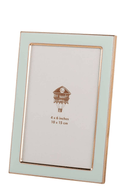 Sage & Gold Enamel Photo Frame 4 x 6 inch - The Irish Country Home