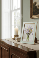 Sage & Gold Enamel Photo Frame 4 x 6 inch - The Irish Country Home