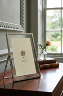 Silver Metal Photo Frame 4x6 Inch