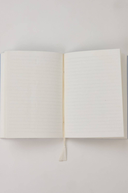 Block Printed Ruled Notebook (A5) - Songbird Blue Stone - The Irish Country Home