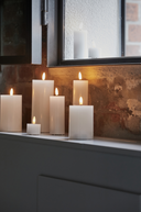 White LED Candle 17.5cm