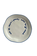 Statement Plate - 'Eat up There's Plenty More to go Around.'