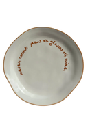 Statement Plate - 'These Dishes Won't Wash Themselves.'