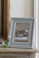 Wooden Photo Frame With Beading Soft Grey 7×5″