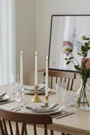 Ivory Taper Candle Set of 2