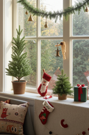 Tabletop Pine Tree in Brown Pot 42cm