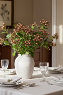 Faux Pink Hypericum Berries