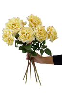 Faux Yellow Garden Rose