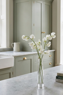 Faux Small White Sweet Pea