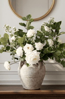 SAMPLE GREEN LEAF & ROSES ARRANGEMENT - The Irish Country Home