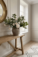 SAMPLE GREEN LEAF & ROSES ARRANGEMENT - The Irish Country Home